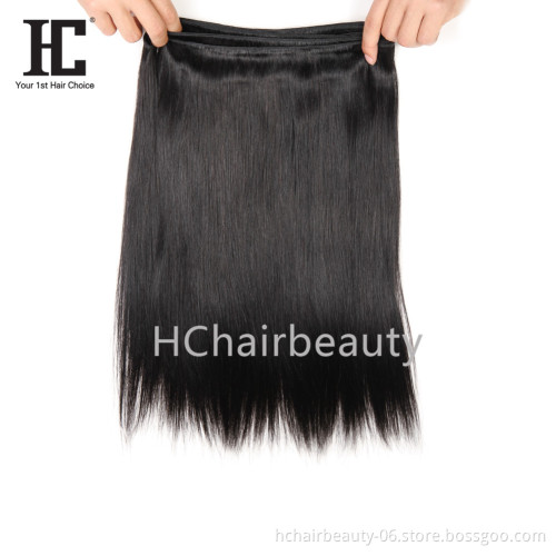 Brazilian Hair Weave Bundles Straight Human Hair 30 Inch Bundles Natural Hair Extensions Whole Sale Brazilian 10 Bundles NonRemy